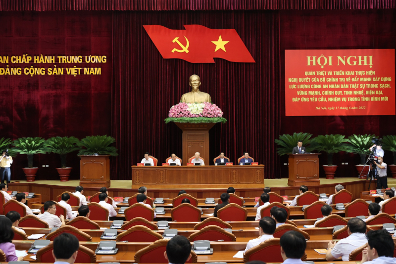 Bộ Chính trị quán triệt Nghị quyết số 12 về đẩy mạnh xây dựng lực lượng Công an nhân dân